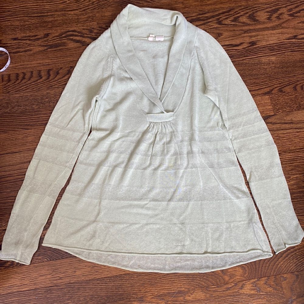 Anthropologie Moth Sage Green Sweater - Size XS